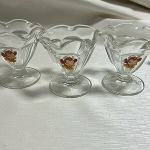 Vintage Borden Dairy Elsie cow 3 ice cream sundae